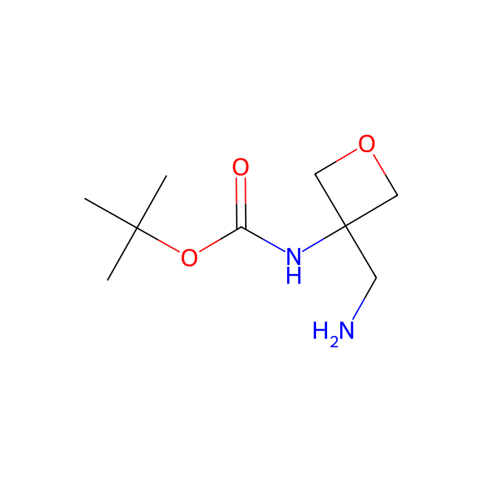 tert-butyl N-[3-(aminomethyl)oxetan-3-yl]carbamate - ≥97%  by Aladdin Scientific