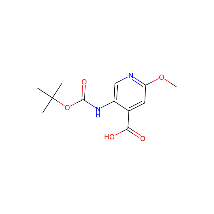 5-{[(tert-butoxy)carbonyl]amino}-2-methoxypyridine-4-carboxylic acid - ≥97% CAS No(183741-86-8) by Aladdin Scientific
