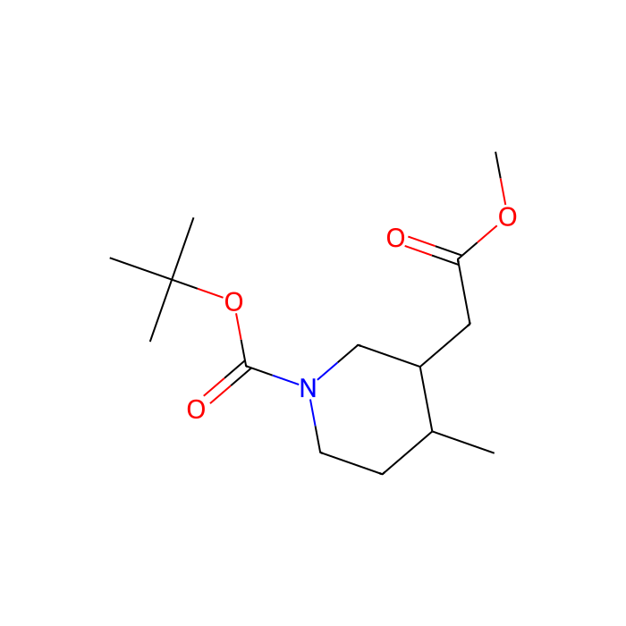 tert-butyl 3-(2-methoxy-2-oxoethyl)-4-methylpiperidine-1-carboxylate - ≥97%  by Aladdin Scientific