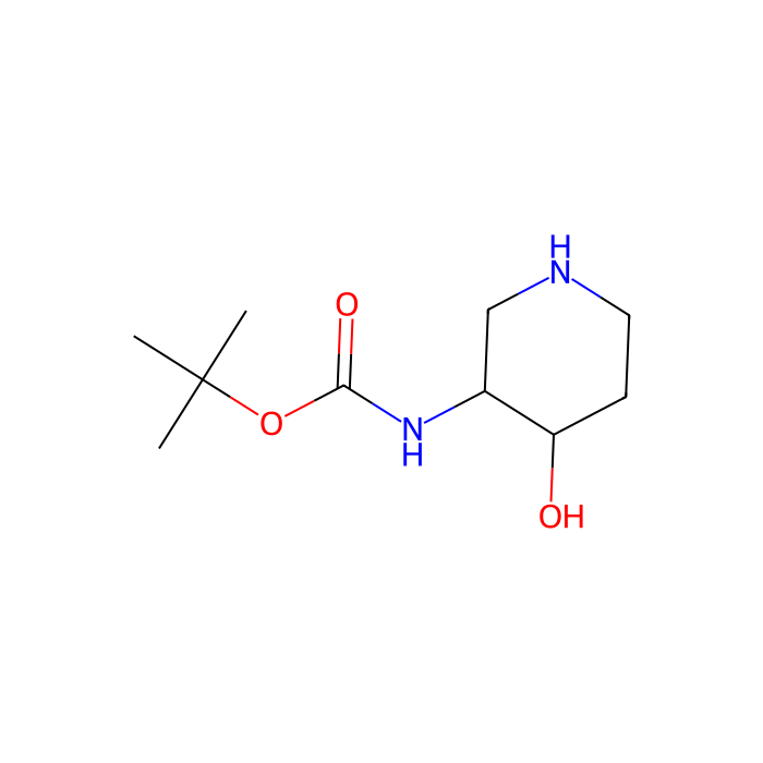 tert-butyl N-[(3S,4S)-4-hydroxypiperidin-3-yl]carbamate - ≥97%  by Aladdin Scientific