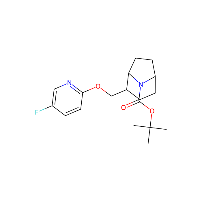 tert-butyl 2-{[(5-fluoropyridin-2-yl)oxy]methyl}-8-azabicyclo[3.2.1]octane-8-carboxylate - ≥97%  by Aladdin Scientific