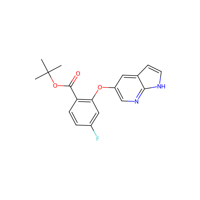 tert-butyl 4-fluoro-2-{1H-pyrrolo[2,3-b]pyridin-5-yloxy}benzoate - ≥97%  by Aladdin Scientific