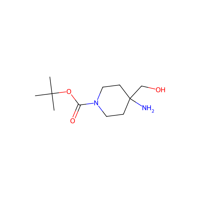 tert-butyl 4-amino-4-(hydroxymethyl)piperidine-1-carboxylate - ≥97%  by Aladdin Scientific