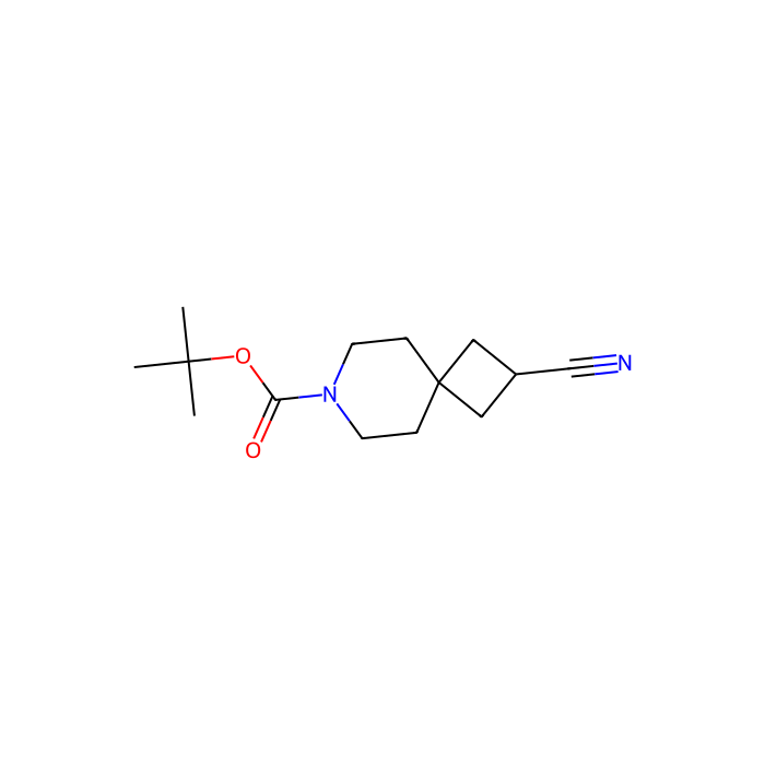 tert-butyl 2-cyano-7-azaspiro[3.5]nonane-7-carboxylate - ≥97% CAS No(203662-66-2) by Aladdin Scientific