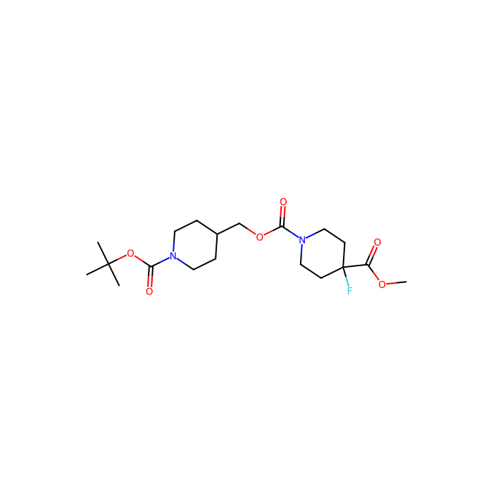 1-{1-[(tert-butoxy)carbonyl]piperidin-4-yl}methyl 4-methyl 4-fluoropiperidine-1,4-dicarboxylate - ≥97% CAS No(2055839-71-7) by Aladdin Scientific