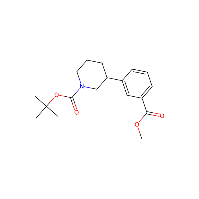 tert-butyl 3-[3-(methoxycarbonyl)phenyl]piperidine-1-carboxylate - ≥97%  by Aladdin Scientific