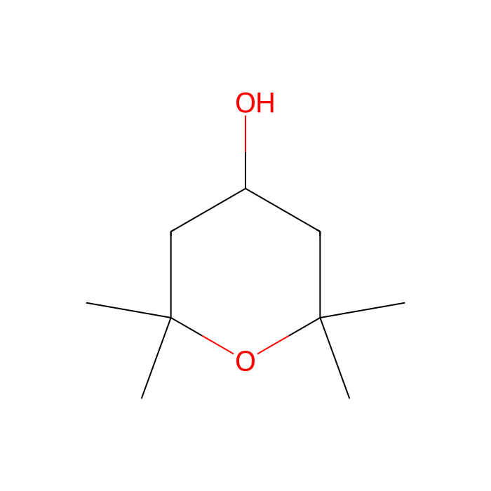 2,2,6,6-tetramethyloxan-4-ol - ≥97% CAS No(20931-50-4) by Aladdin Scientific