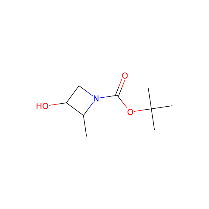 tert-butyl trans-3-hydroxy-2-methylazetidine-1-carboxylate - ≥97%  by Aladdin Scientific