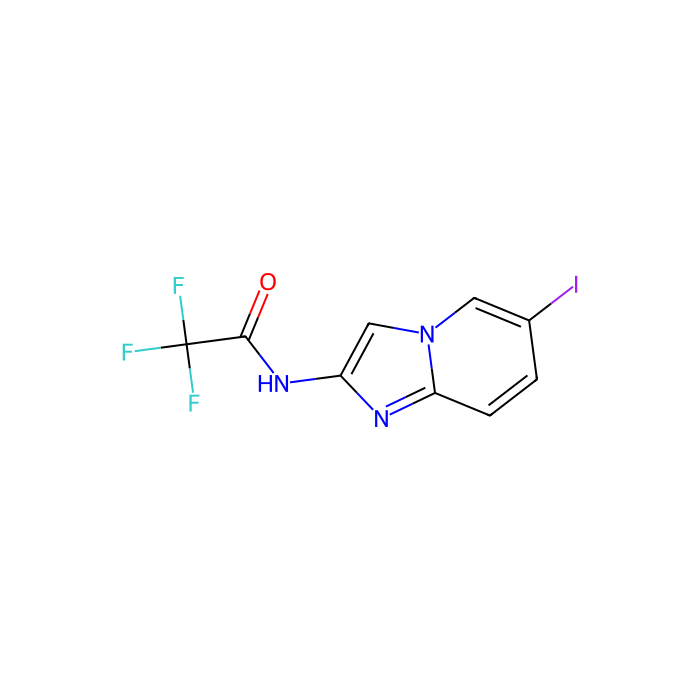 2,2,2-trifluoro-N-{6-iodoimidazo[1,2-a]pyridin-2-yl}acetamide - ≥97% CAS No(209971-49-3) by Aladdin Scientific