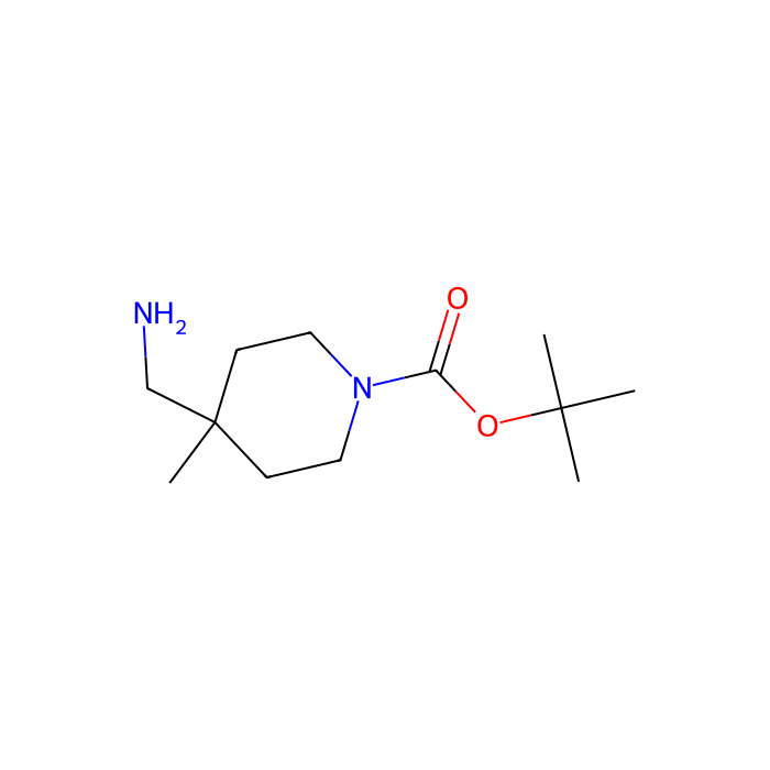 tert-Butyl 4-(aminomethyl)-4-methylpiperidine-1-carboxylate - ≥97% CAS No(236406-22-7) by Aladdin Scientific