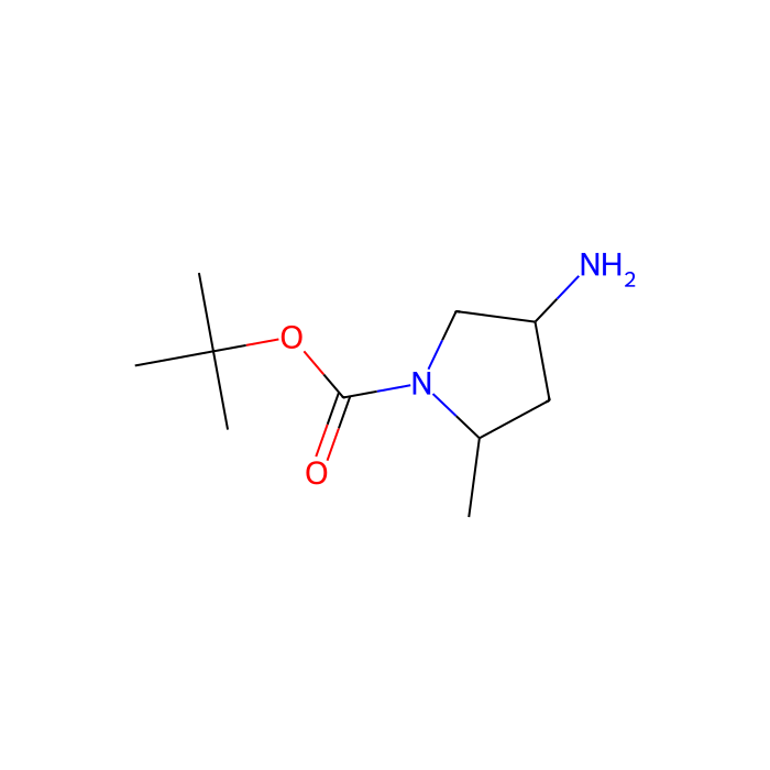 tert-butyl (2R,4R)-4-amino-2-methylpyrrolidine-1-carboxylate - ≥97%  by Aladdin Scientific