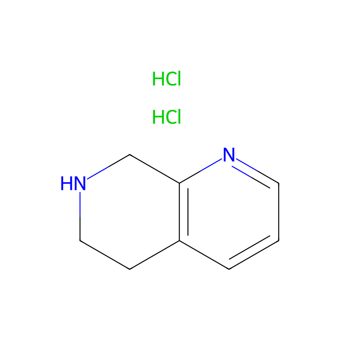 5,6,7,8-tetrahydro-1,7-naphthyridine dihydrochloride - ≥97% CAS No(351038-62-5) by Aladdin Scientific