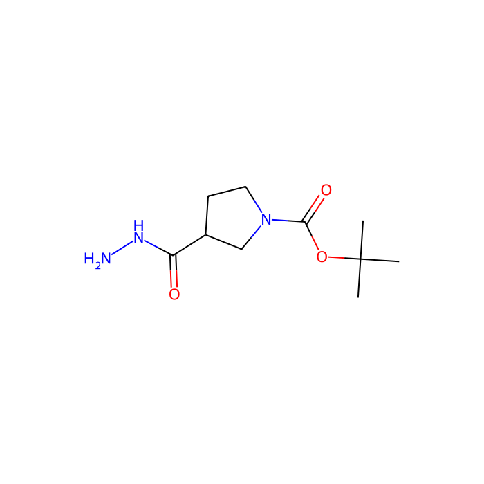 tert-butyl 3-(hydrazinecarbonyl)pyrrolidine-1-carboxylate - ≥95% CAS No(411238-88-5) by Aladdin Scientific