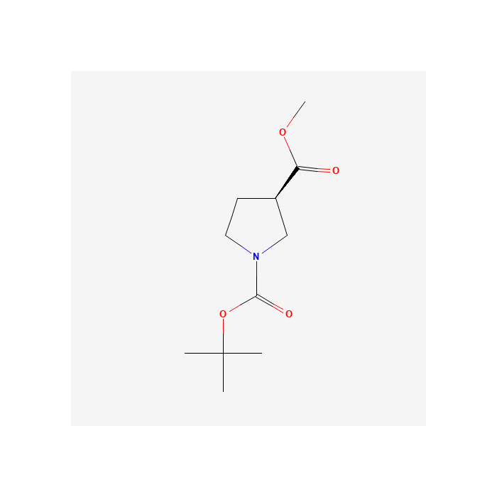 1-tert-butyl 3-methyl (3R)-pyrrolidine-1,3-dicarboxylate - ≥97% CAS No(441717-40-4) by Aladdin Scientific
