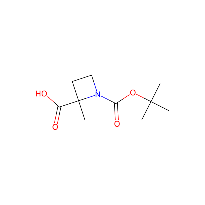 1-[(tert-butoxy)carbonyl]-2-methylazetidine-2-carboxylic acid - ≥97% CAS No(449758-77-4) by Aladdin Scientific
