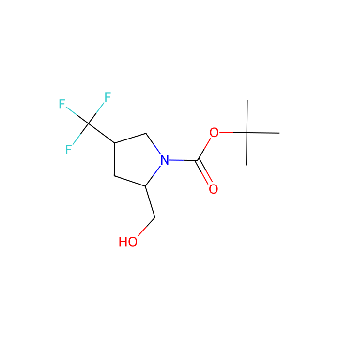 tert-butyl (2S,4S)-2-(hydroxymethyl)-4-(trifluoromethyl)pyrrolidine-1-carboxylate - ≥97%  by Aladdin Scientific