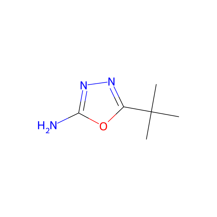 5-tert-butyl-1,3,4-oxadiazol-2-amine - ≥97% CAS No(69741-92-0) by Aladdin Scientific