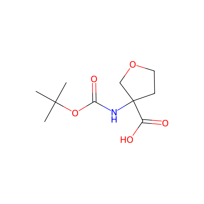 3-{[(tert-butoxy)carbonyl]amino}oxolane-3-carboxylic acid - ≥97% CAS No(869785-31-9) by Aladdin Scientific