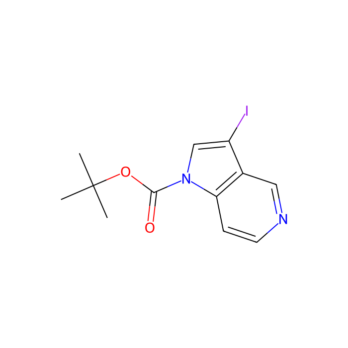 tert-butyl 3-iodo-1H-pyrrolo[3,2-c]pyridine-1-carboxylate - ≥97%  by Aladdin Scientific