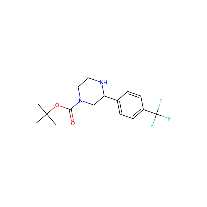 tert-butyl 3-[4-(trifluoromethyl)phenyl]piperazine-1-carboxylate - ≥97%  by Aladdin Scientific