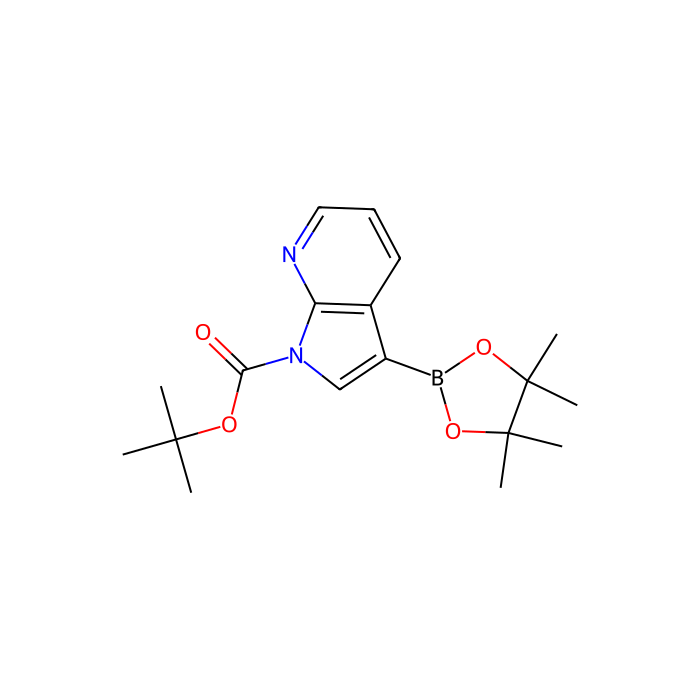 tert-butyl 3-(tetramethyl-1,3,2-dioxaborolan-2-yl)-1H-pyrrolo[2,3-b]pyridine-1-carboxylate - ≥97% CAS No(942070-47-5) by Aladdin Scientific