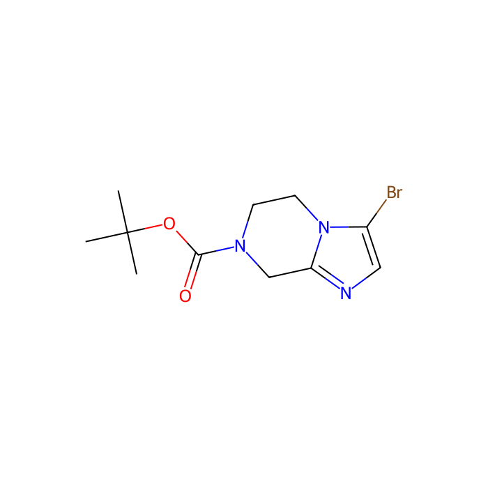 tert-butyl 3-bromo-5H,6H,7H,8H-imidazo[1,2-a]pyrazine-7-carboxylate - ≥97% CAS No(949922-61-6) by Aladdin Scientific