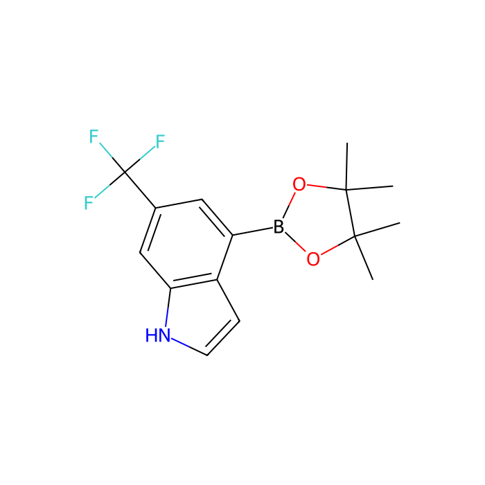 4-(4,4,5,5-tetramethyl-1,3,2-dioxaborolan-2-yl)-6-(trifluoromethyl)-1h-indole - ≥97% CAS No(955978-82-2) by Aladdin Scientific