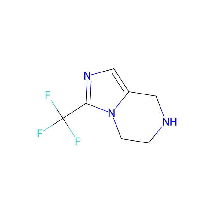 3-(trifluoromethyl)-5H,6H,7H,8H-imidazo[1,5-a]pyrazine - ≥97% CAS No(959238-29-0) by Aladdin Scientific