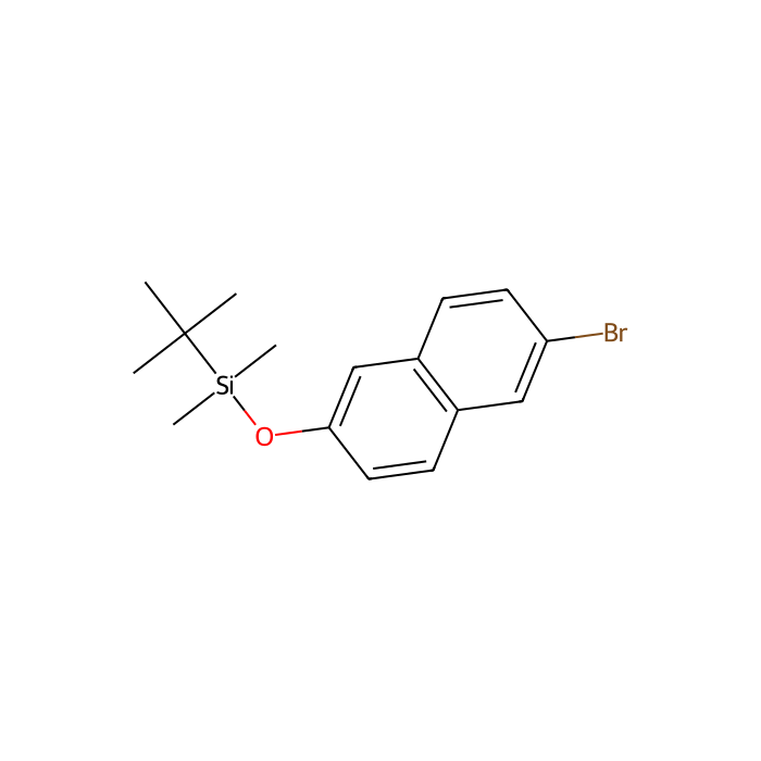 2-(t-Butyldimethylsilyloxy)-6-bromonaphthalene - ≥98% CAS No(100751-65-3) by Aladdin Scientific