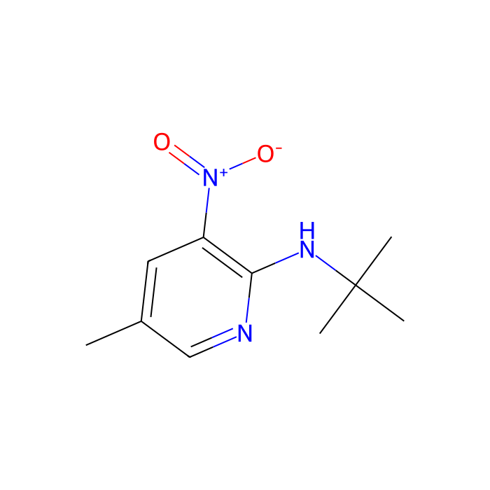 2-t-Butylamino-5-methyl-3-nitropyridine - ≥98% CAS No(1033202-70-8) by Aladdin Scientific