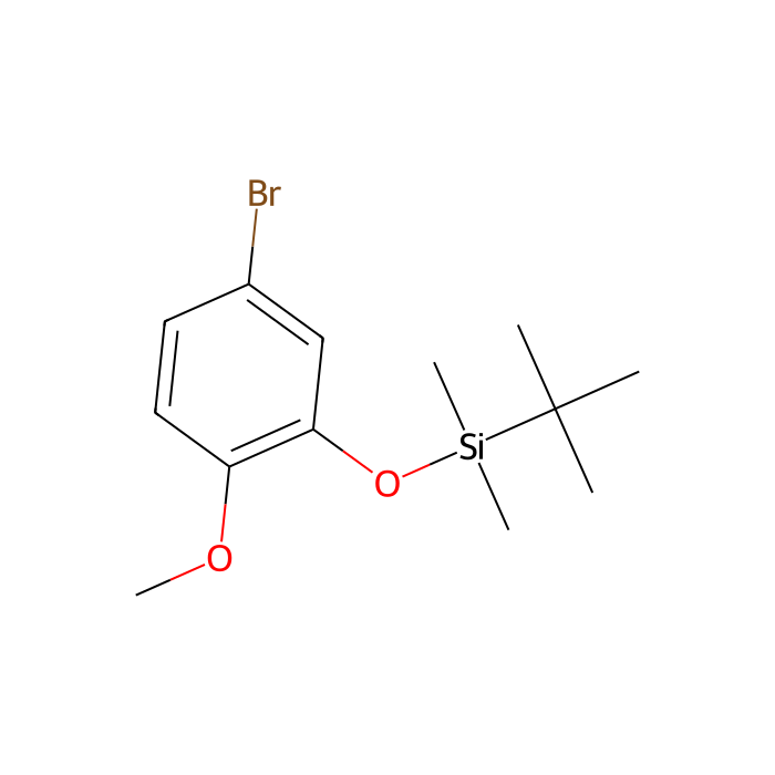 2-(t-Butyldimethylsilyloxy)-4-bromoanisole - ≥98% CAS No(177329-71-4) by Aladdin Scientific