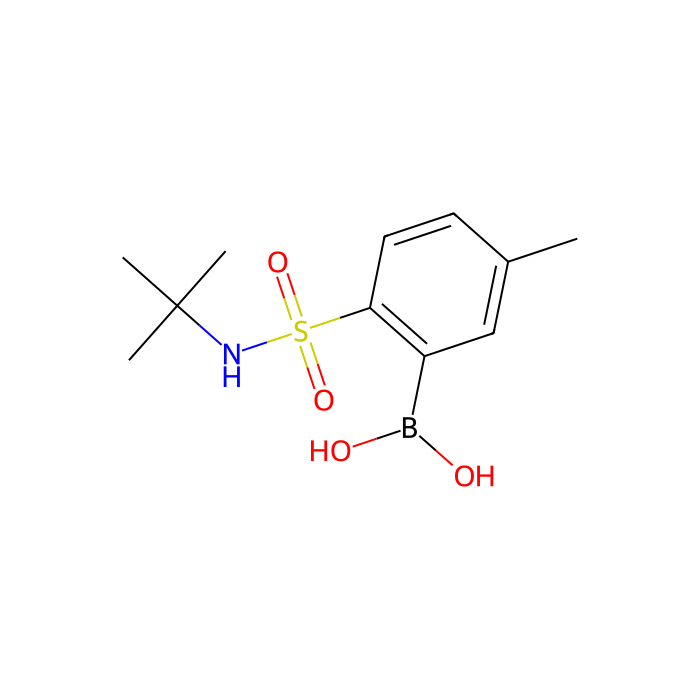 2-(t-Butylsulfamoyl)-5-methylphenylboronic acid - ≥98% CAS No(183000-60-4) by Aladdin Scientific
