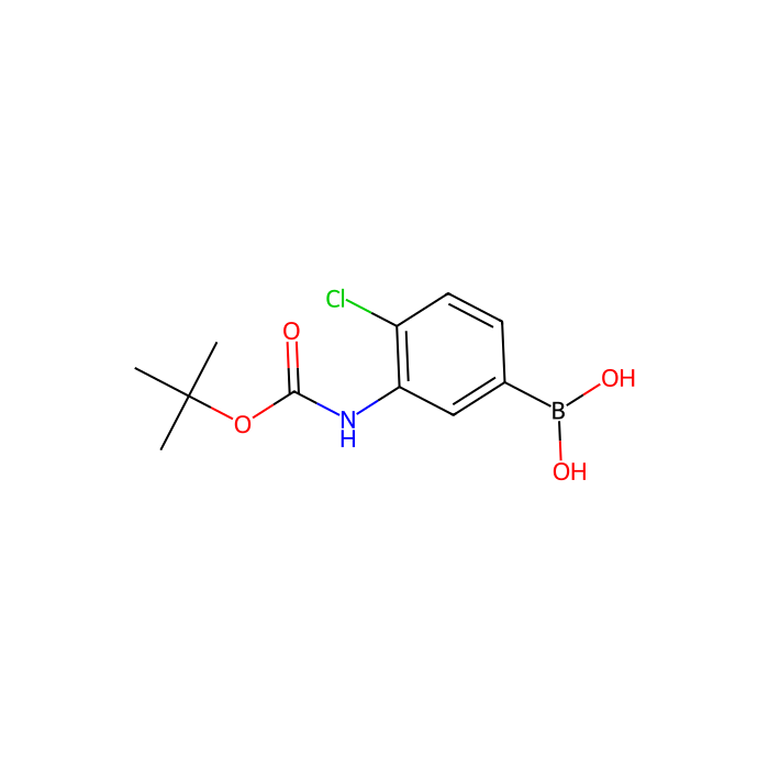 3-(t-Butoxycarbonylamino)-4-chlorophenylboronic acid - ≥97% CAS No(871329-57-6) by Aladdin Scientific