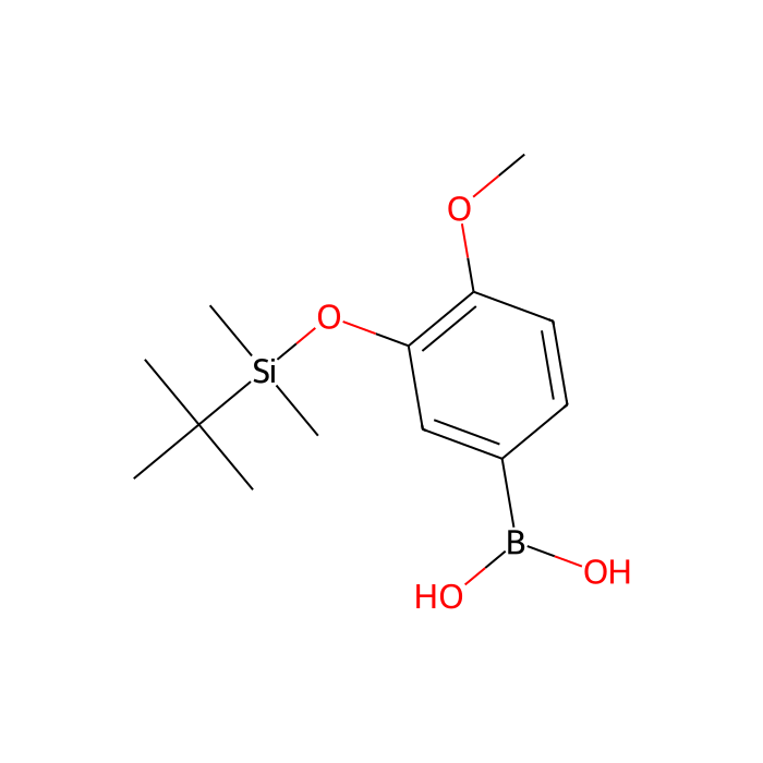 3-(t-Butyldimethylsilyloxy)-4-methoxyphenylboronic acid - ≥98% CAS No(900152-53-6) by Aladdin Scientific