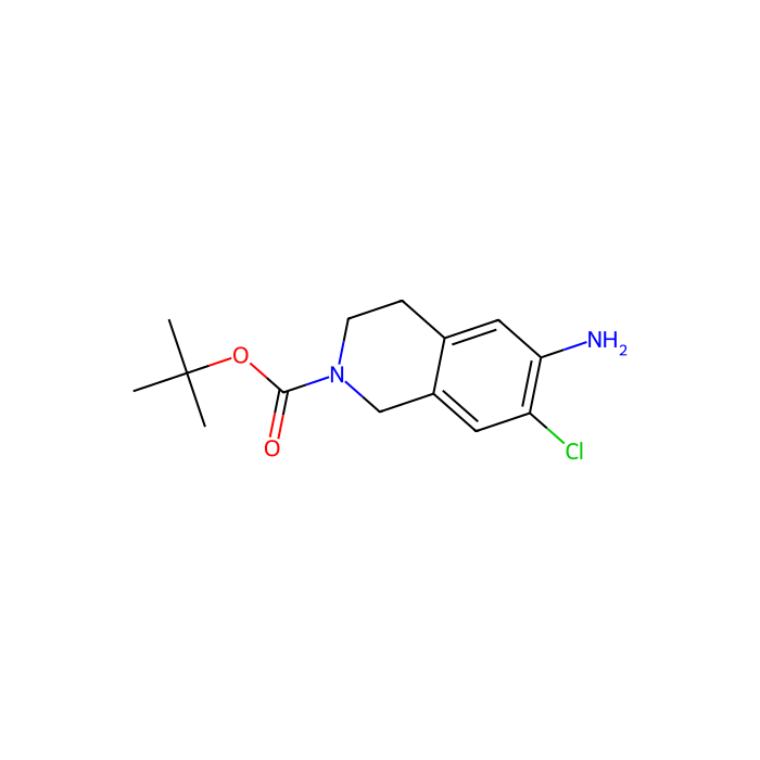 tert-Butyl 6-amino-7-chloro-3,4-dihydro-1h-isoquinoline-2-carboxylate - ≥95%  by Aladdin Scientific