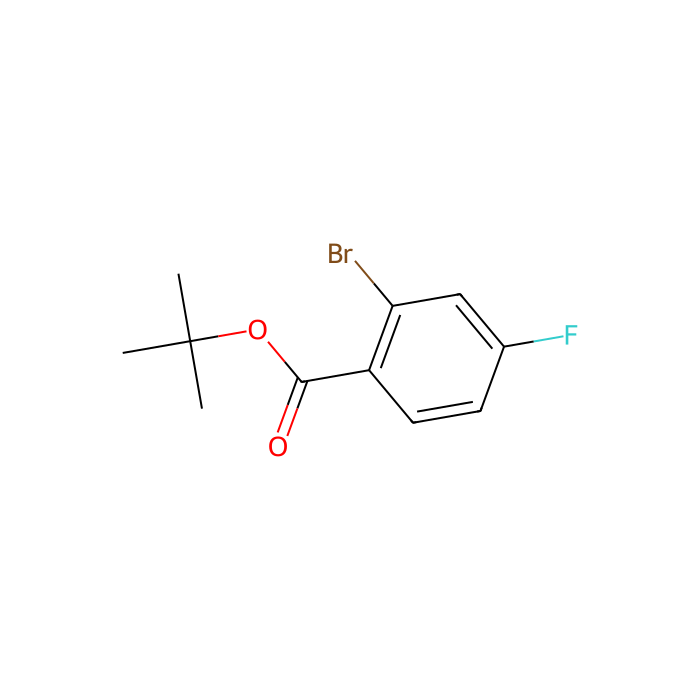tert-Butyl 2-bromo-4-fluorobenzoate - ≥97%  by Aladdin Scientific