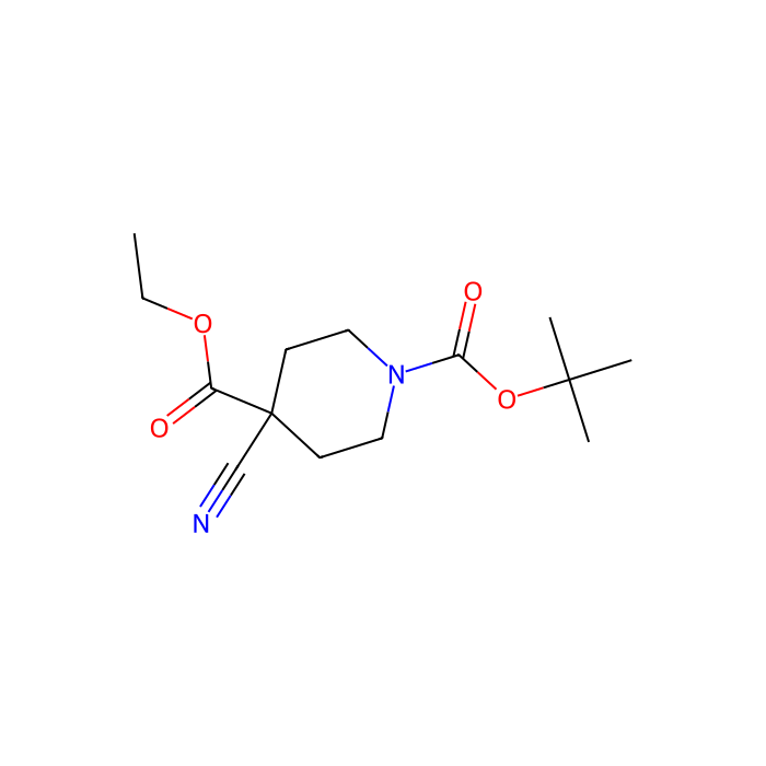1-tert-Butyl 4-ethyl 4-cyanopiperidine-1,4-dicarboxylate - ≥95% CAS No(1016258-66-4) by Aladdin Scientific