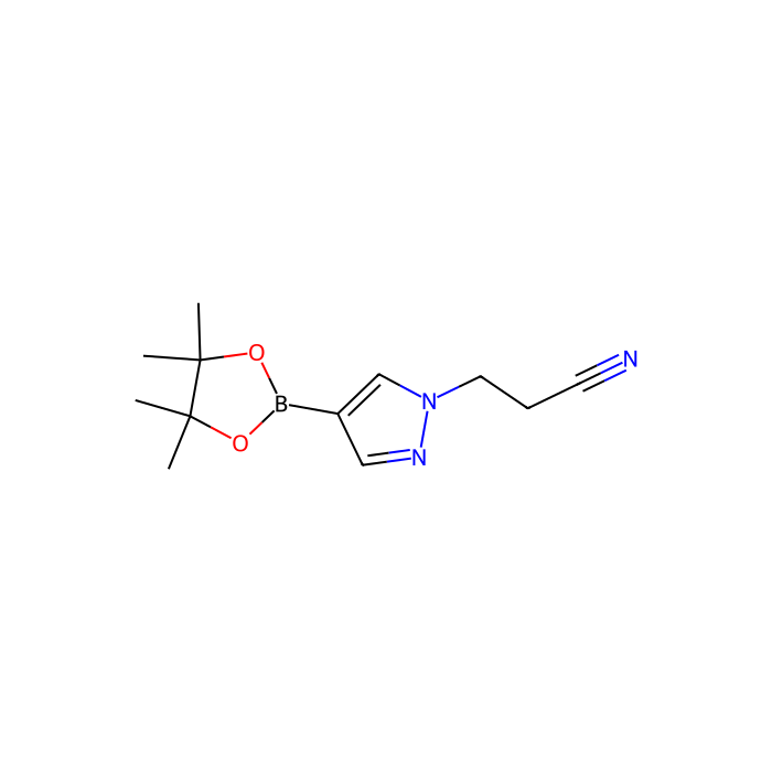 4-(4,4,5,5-Tetramethyl-1,3,2-dioxaborolan-2-yl)-1H-pyrazole-1-propanenitrile - ≥95% CAS No(1022092-33-6) by Aladdin Scientific