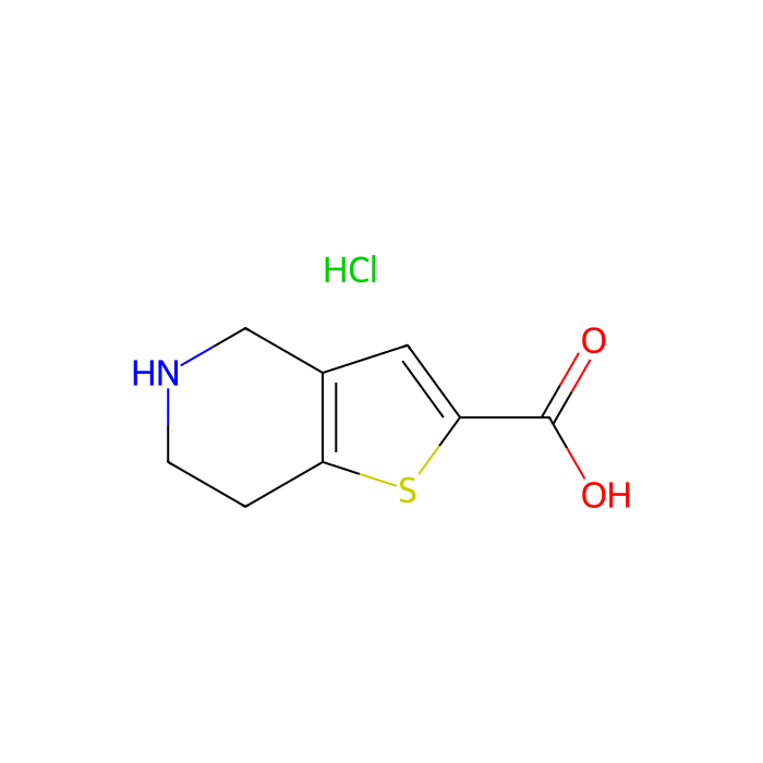 4,5,6,7-Tetrahydrothieno[3,2-c]pyridine-2-carboxylic acid hydrochloride - ≥95% CAS No(116118-99-1) by Aladdin Scientific