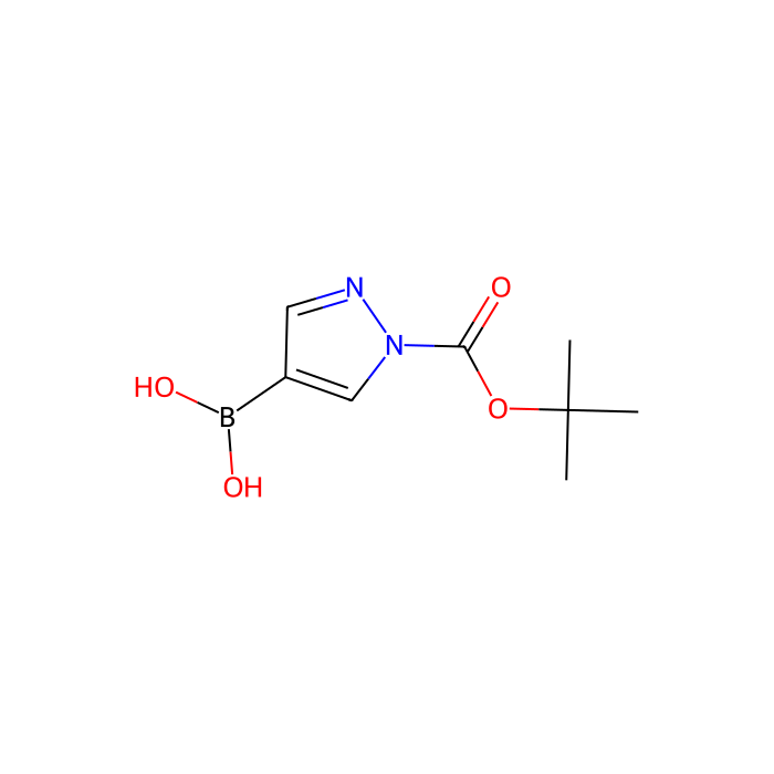 (1-(tert-Butoxycarbonyl)-1H-pyrazol-4-yl)boronic acid（contains varying amounts of Anhydride） - ≥98% CAS No(1188405-87-9) by Aladdin Scientific