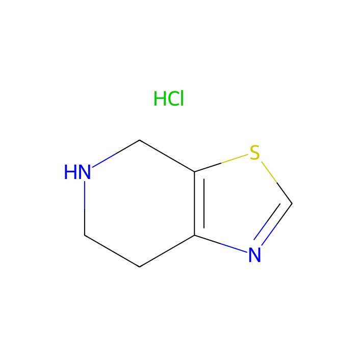 4,5,6,7-Tetrahydrothiazolo[5,4-c]pyridine hydrochloride - ≥97% CAS No(1241725-84-7) by Aladdin Scientific