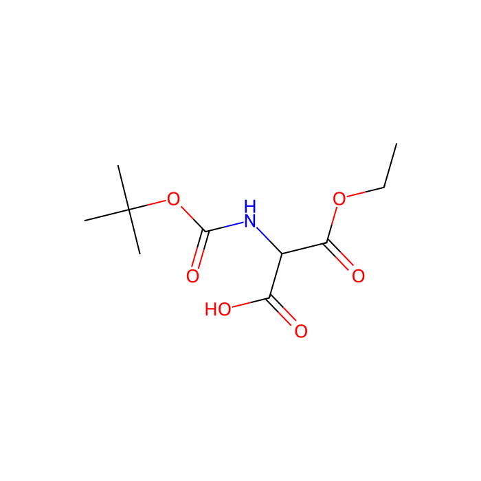 2-((tert-Butoxycarbonyl)amino)-3-ethoxy-3-oxopropanoic acid - ≥97% CAS No(137401-45-7) by Aladdin Scientific