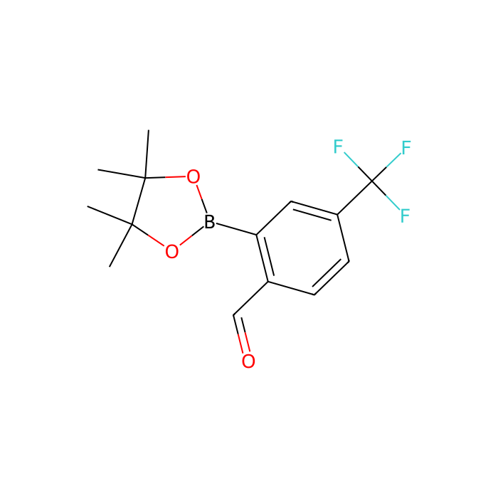 2-(4,4,5,5-Tetramethyl-1,3,2-dioxaborolan-2-yl)-4-(trifluoromethyl)benzaldehyde - ≥97% CAS No(1416721-24-8) by Aladdin Scientific