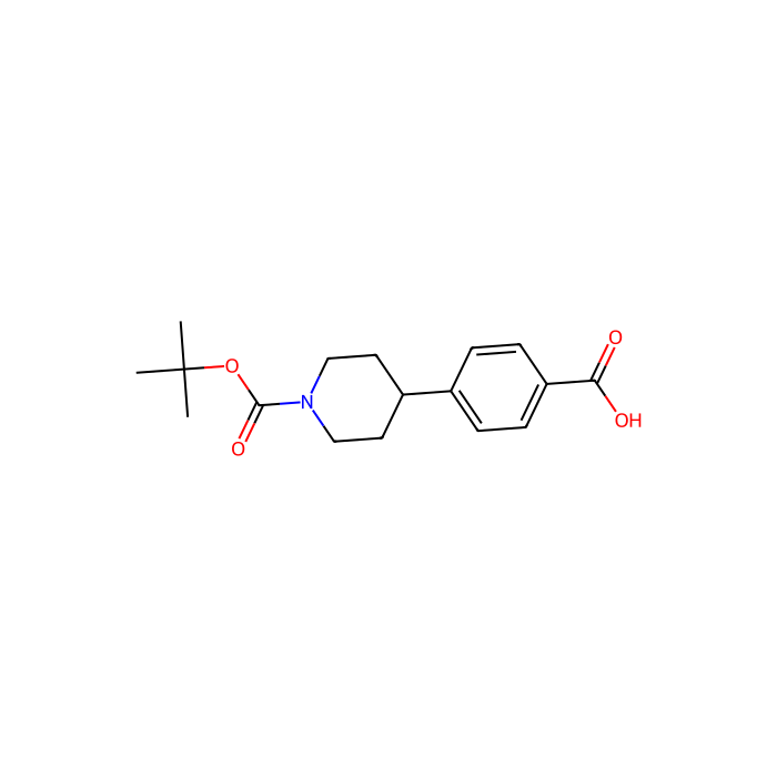 4-(1-(tert-Butoxycarbonyl)piperidin-4-yl)benzoic acid - ≥98% CAS No(149353-75-3) by Aladdin Scientific