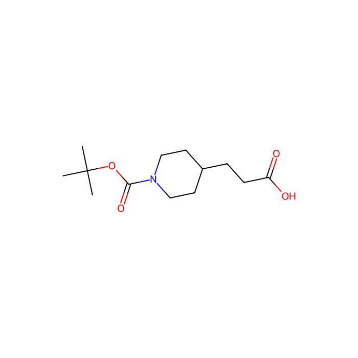 3-(1-(tert-Butoxycarbonyl)piperidin-4-yl)propanoic acid - ≥97% CAS No(154775-43-6) by Aladdin Scientific