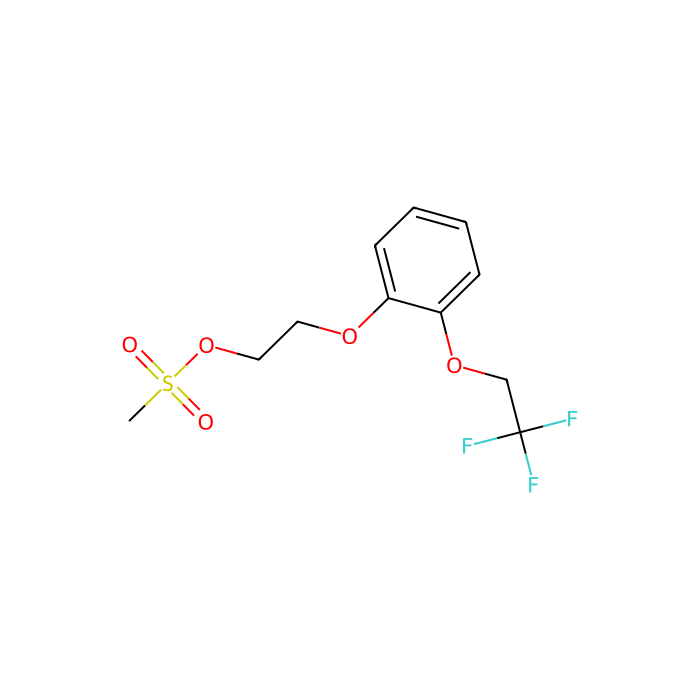 2-(2-(2,2,2-Trifluoroethoxy)phenoxy)ethyl methanesulfonate - ≥98% CAS No(160969-03-9) by Aladdin Scientific