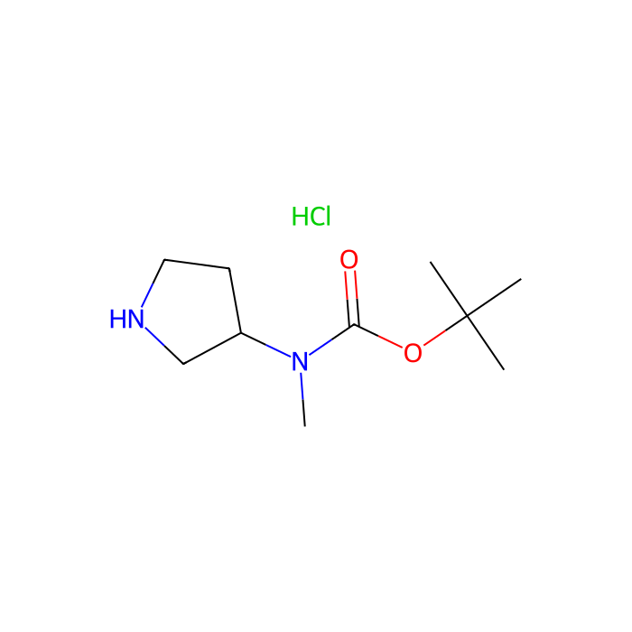tert-Butyl methyl(pyrrolidin-3-yl)carbamate hydrochloride - ≥95%  by Aladdin Scientific