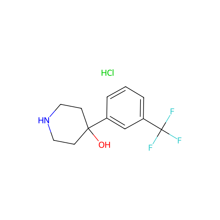 4-(3-(Trifluoromethyl)phenyl)piperidin-4-ol hydrochloride - ≥97% CAS No(1683-49-4) by Aladdin Scientific