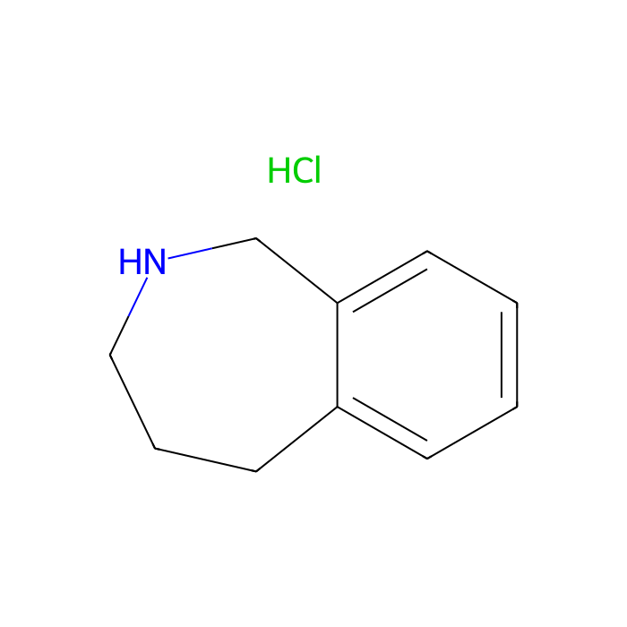 2,3,4,5-Tetrahydro-1H-benzo[c]azepine hydrochloride - ≥97% CAS No(17724-36-6) by Aladdin Scientific