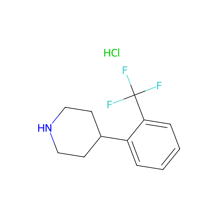4-(2-(Trifluoromethyl)phenyl)piperidine hydrochloride - ≥95% CAS No(255051-14-0) by Aladdin Scientific